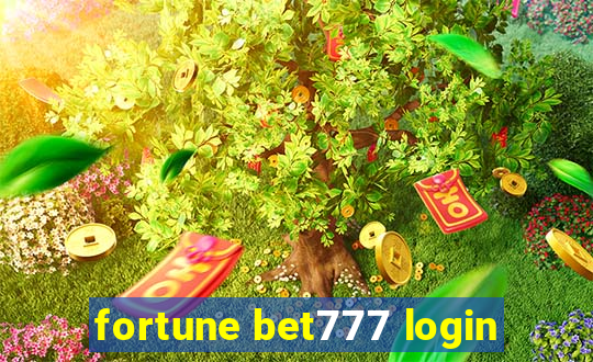 fortune bet777 login